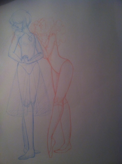 skaiwrittingart:  I did a thing, so now I feel like I deserve to go to sleep before 3am. Yay me \(//∇//)\   If I still like it in the morning I might just ink it and add some background. 