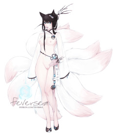 feversea:  Cherry Blossom Ahri for April