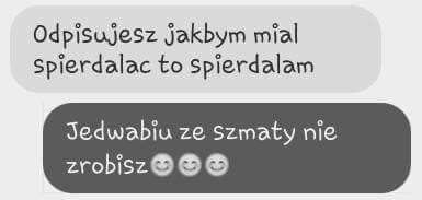 Łzy zmazywały mi uśmiech z twarzy...