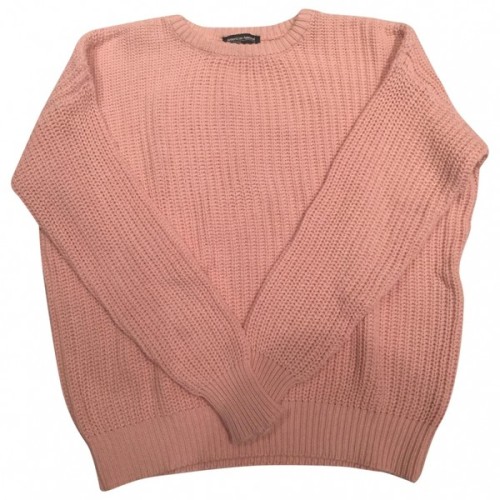 Pink Cotton Knitwear AMERICAN APPAREL ❤ liked on Polyvore (see more american apparel shirts)