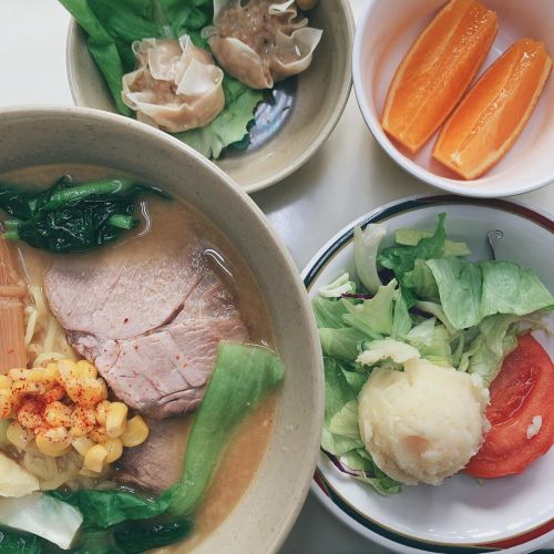 味噌ラーメン#lunch #ramen #拉麺 (Nakano, Tokyo)https://www.instagram.com/p/CK2x3k5g2lR9s1KBVpvfpz9VpLa_h58W