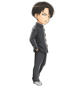 Transparent images of the Shingeki! Kyojin Chuugakkou (Attack on Titan: Junior High)