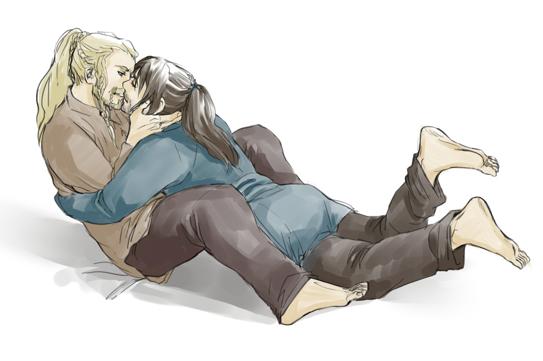 kaciart:  taking-the-hobbit-to-erebor answered: Ponytails i am not picky with who