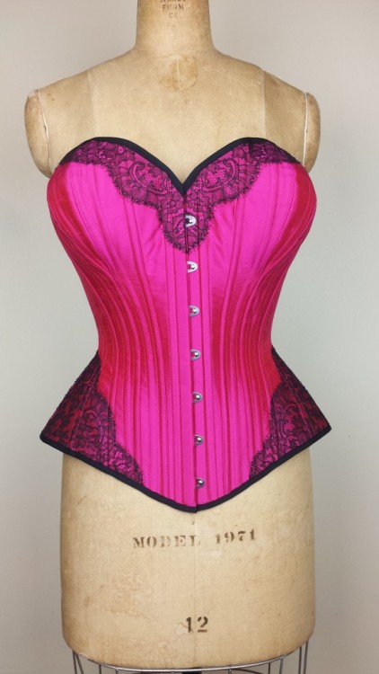 angelafriedman:  Corsets in ready-to-wear sizes aren’t that involved to order… but if you have specific fitting or design needs, we always recommend going the custom route. What exactly does that entail? If you’ve ever wondered about the process