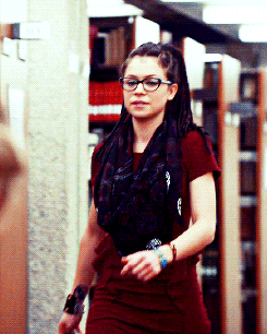 astrophisics:  ob meme || [9/9] outfits     ↳ Cosima’s red dress 