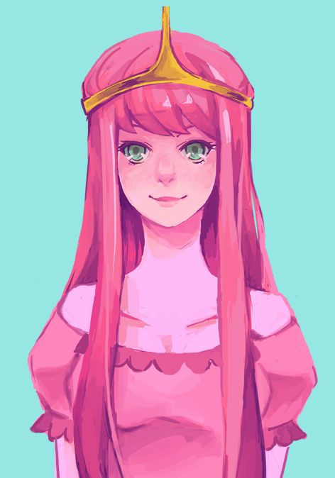 hora-de-aventura:  pinkfloralclouds: Princess Bubblegum 