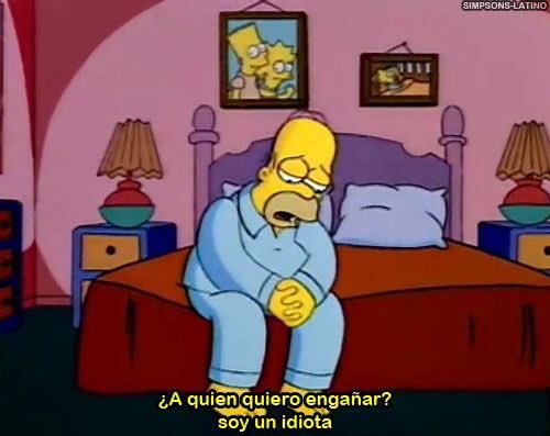 roseuth:  Homero me representa en la vida 
