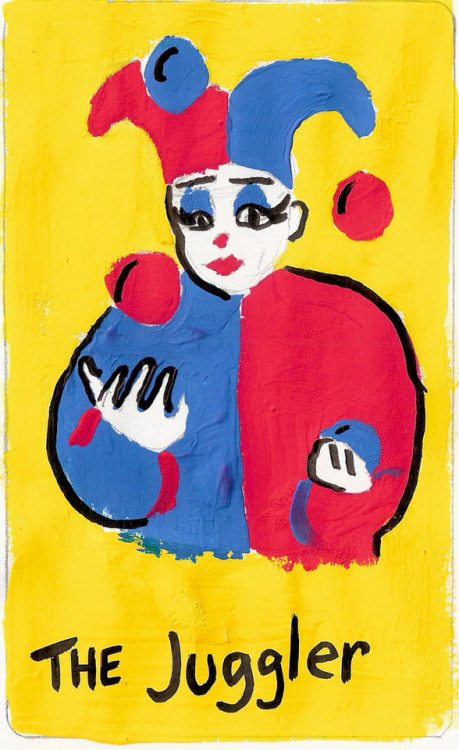 lexlizards:clown tarot