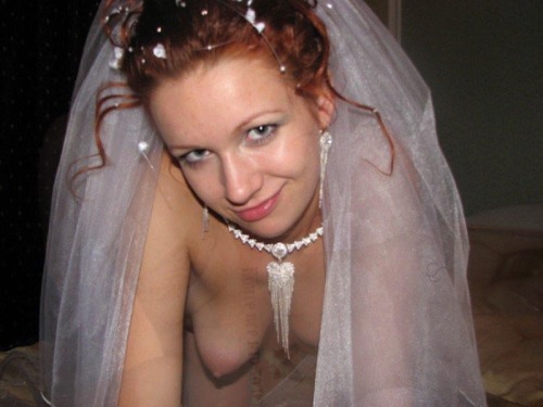 hot bride ready for the first wedding night! ;)