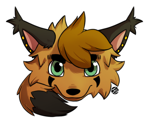 sdevilheart:Little floating head thing I made for best bro @claws202 Use to make a bunch of these. W