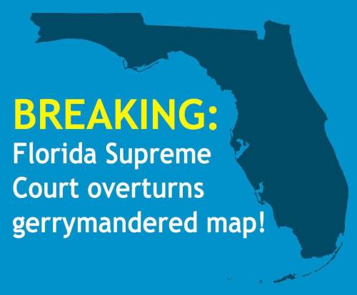 liberalsarecool:Big win for impartial redistricting. The right wing gerrymandering needs to stop!