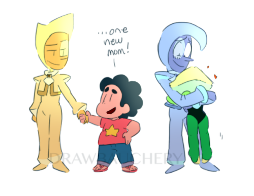 ice-cream-cats: Original lines by @drawbauchery! Gosh I love the mom Zircon au so much aaaaaa ;A;  ♡/////////A/////////♡ !!!!!!!!