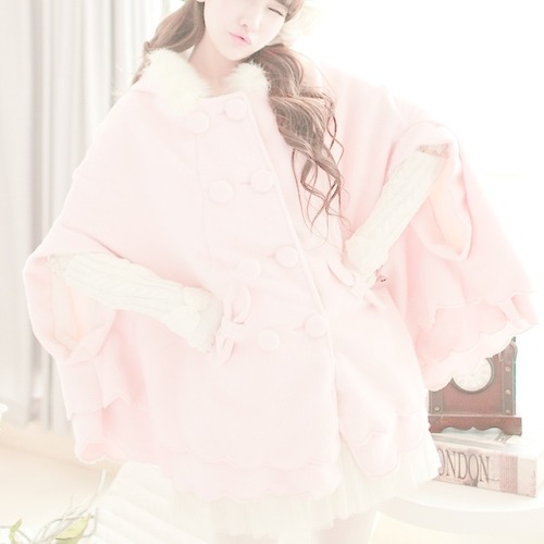 ♡ Lolita Batwing Overcoat (2 Colours) - Buy Here ♡Discount Code: honey (10% off any purchase!!)