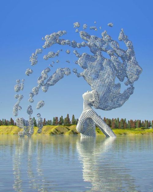 jedavu:  Incredible Sculptures By Chad Knight Look So Good Many People Think They’re Real  Chad Knight is a 41-year-old 3D artist creating mind-bending digital art. His unique approach to digital sculptures fascinates people all over the internet. 