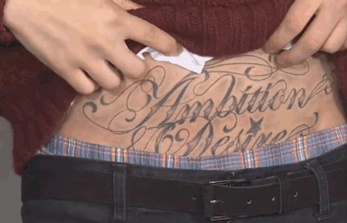liliaaannnnn-deactivated2013021:  Daniel’s tattoo - Ambition & Desire 