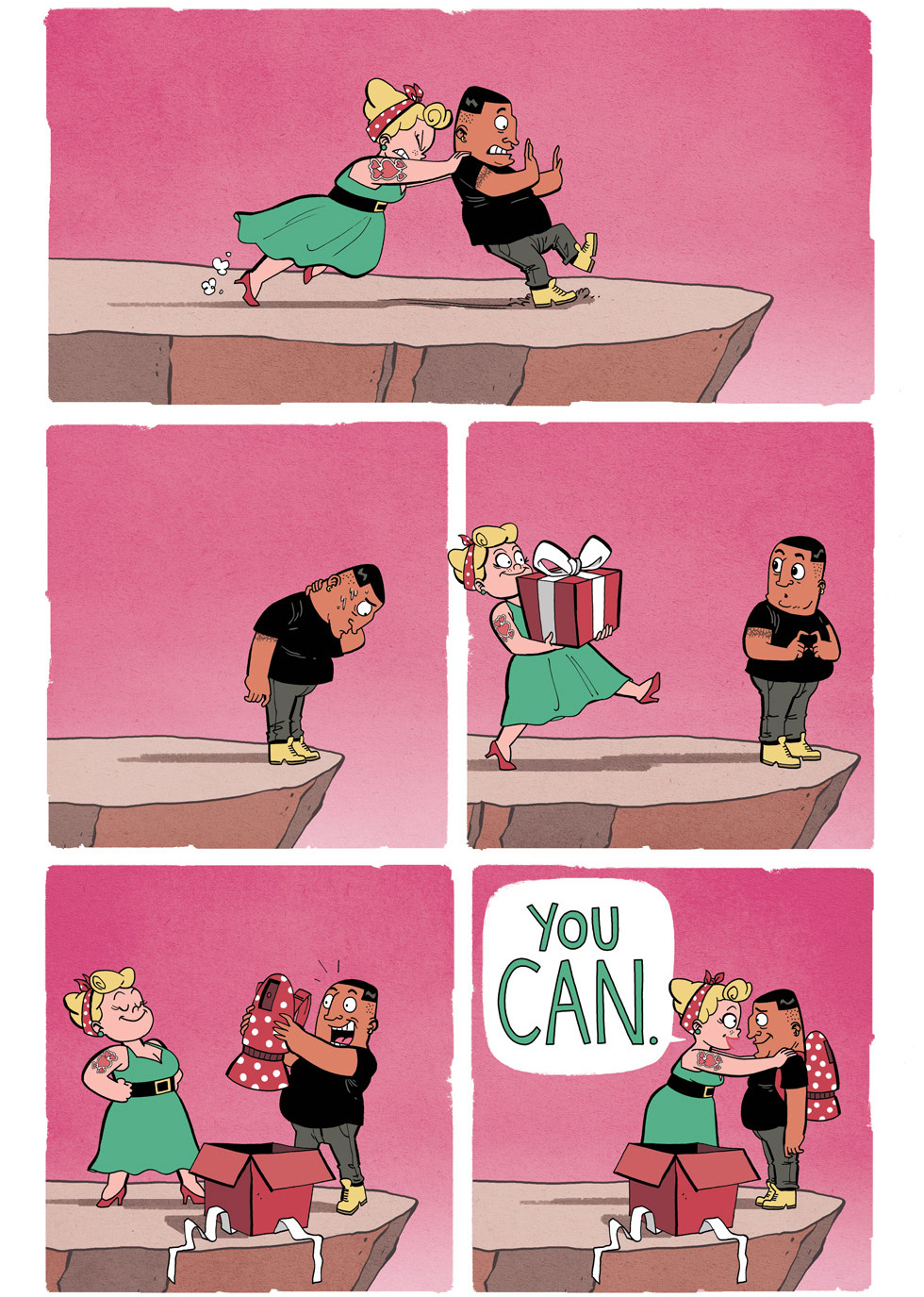 zenpencils:  The Can-Do Girl!