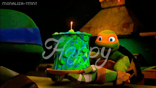 monalisa-tmnt: Happy Mutation day!  Ah, yes. Our lives changed forever and we became the unlike