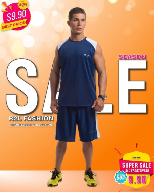 Super season sale on R2LFashion.Com All sportswear - $9.90 www.r2lfashion.com/collections 