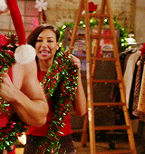 A few hours of christmas and Naya know it!