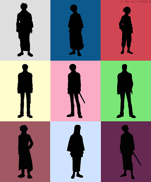 o-ma-ke:  ~ Make characters that anybody can tell who they are just by their silhouettes. 