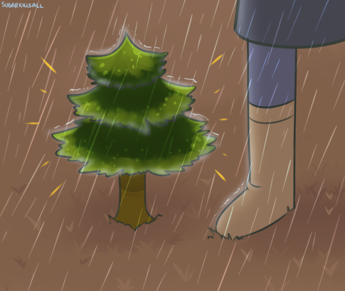 sugarkillsall:Based on Abigail’s 4 Heart event, I cut down the tree she wanted us to “stand” under e