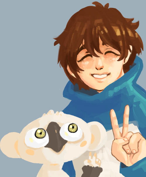 a small wip section piece from a print i’m doing! Leo is so cute I can’t resist u///u