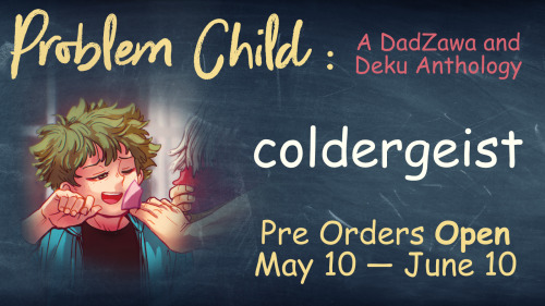 There’s only 10 days left to order your copy of Problem Child! Today our featured artist is @/colder