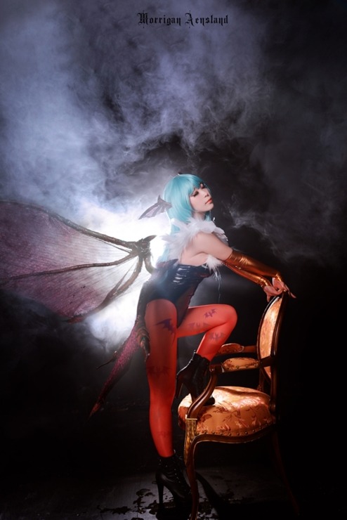 cosplayeverywhere:  Darkstalkers’ Revenge (ヴァンパイア ハンター) ~ Morrigan Aensland (モリガン＝アーンスランド)