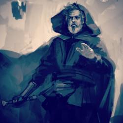 blogbmb:  Old and wise Luke Skywalker (Michael Matsumoto) 
