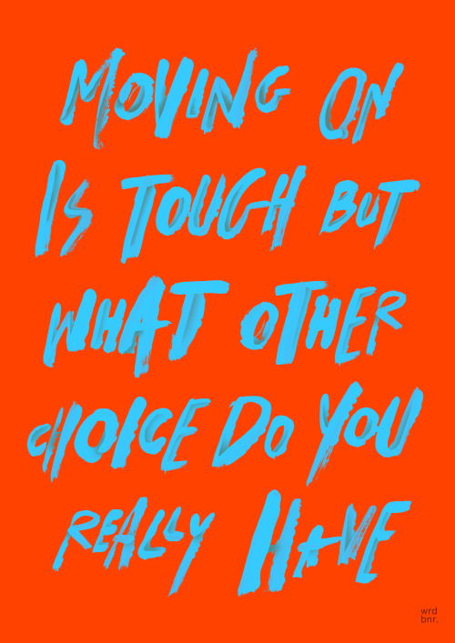 wrdbnr: MVING ON / VERSION 2 / PRINT