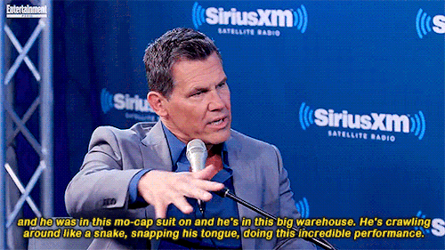thelostsmiles:Benedict Cumberbatch inspired Josh Brolin’s Thanos with his motion capture performance