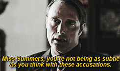 spaceslayer:  → btvs/hannibal [1/?] In which Buffy meets Hannibal, figures out he eats people and then decides to outpun him.  