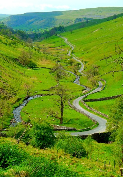 fuckitandmovetobritain: Great Britain : Isle of Skye, Pistyll Rhaedr, Beachy Head, Pendragon Castle, Yorkshire Dales, Lake District, Bealach Na Ba, Yorkshire Dales   -for more  of my UK shots and more travel:travel britain european travel world travel