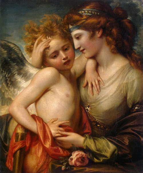 Venus Consoling Cupid Stung by a Bee, 1802, Benjamin West