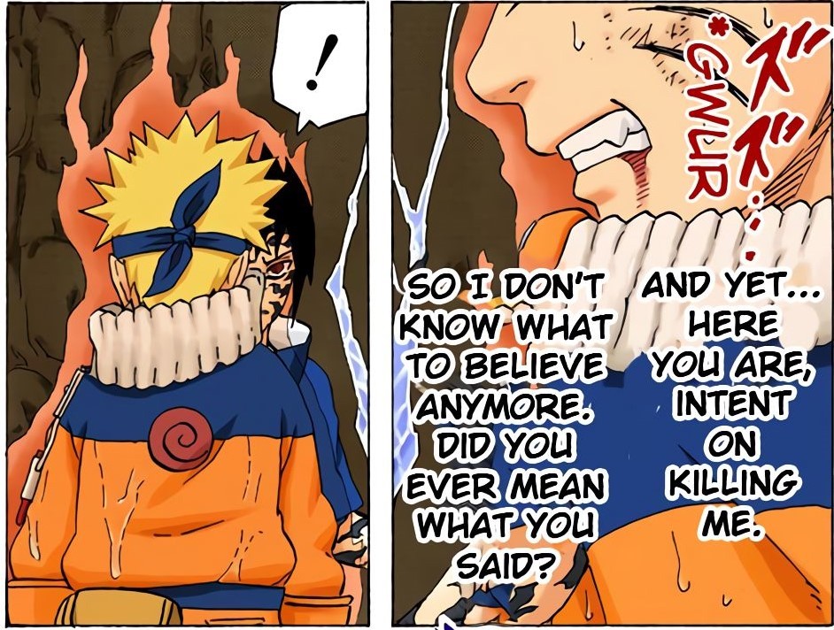Naruto vs. Sasuke: Why Naruto Never Answered Who The Strongest Is