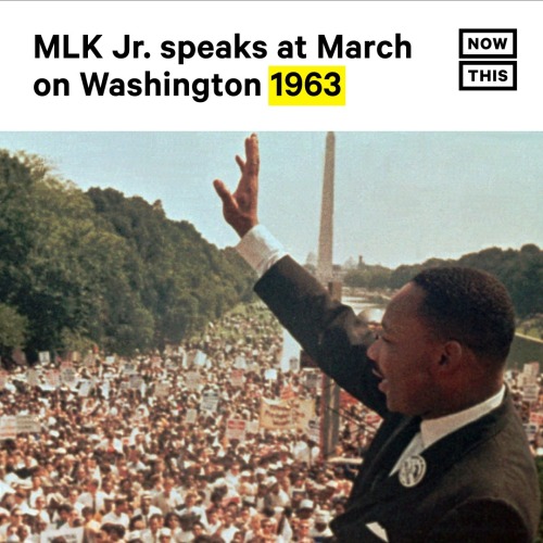 nowthisnews:These side-by-side images show the striking similarities between Martin Luther King Jr.’