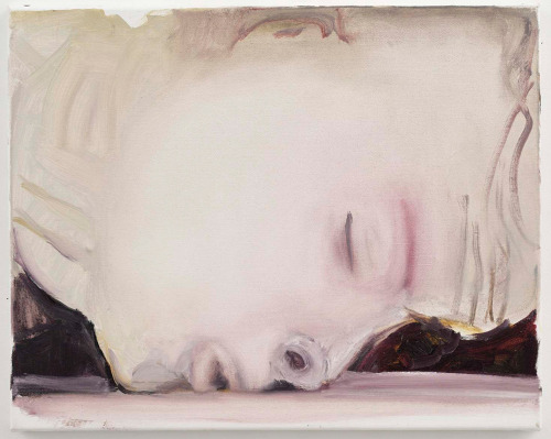 likeafieldmouse:  Marlene Dumas - The Kiss (2003)