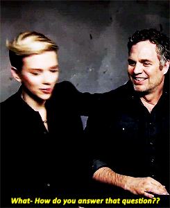 Mark Ruffalo answers the sexist questions Scarlett Johansson usually gets asked.