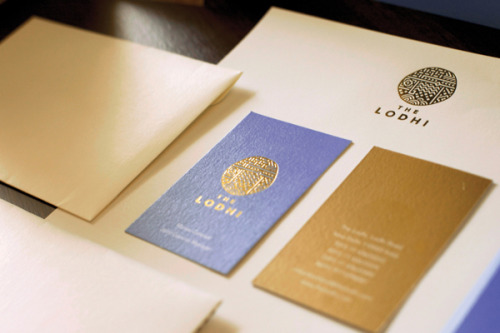 211 Studio and Mukund VR created this luxury hotel identity and brands, from India.