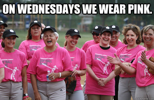 on wednesdays we wear pink