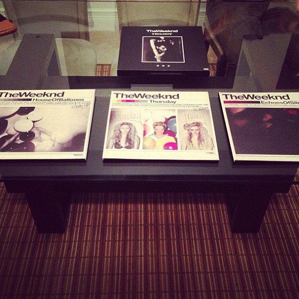viviantillweoverdosexo:  One day… XO @abelxo #vinyl #theweeknd #houseofballoons