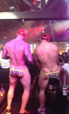 Dick Day and Axel performing at The Abbey West Hollywood grandest nightclub!