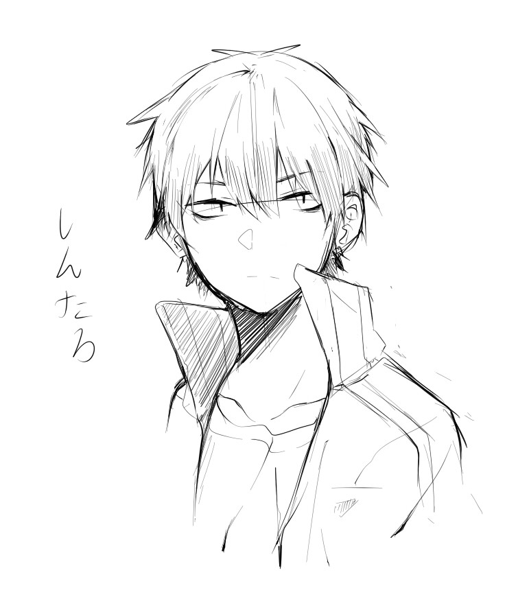 zzzeroooo:I don’t know if this way of drawing looks better or I’m just too sleepy…