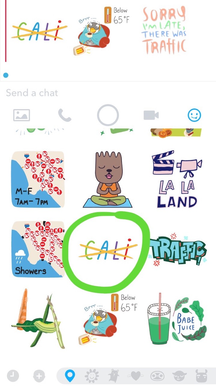 asgardreid: johnniewaswolf:  See? Even Snapchat knows to STOP SAYING CALI. WE DO