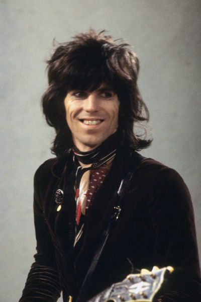 gayrockstars:  Keith Richards, guitarist with the Rolling Stones, pictured as the