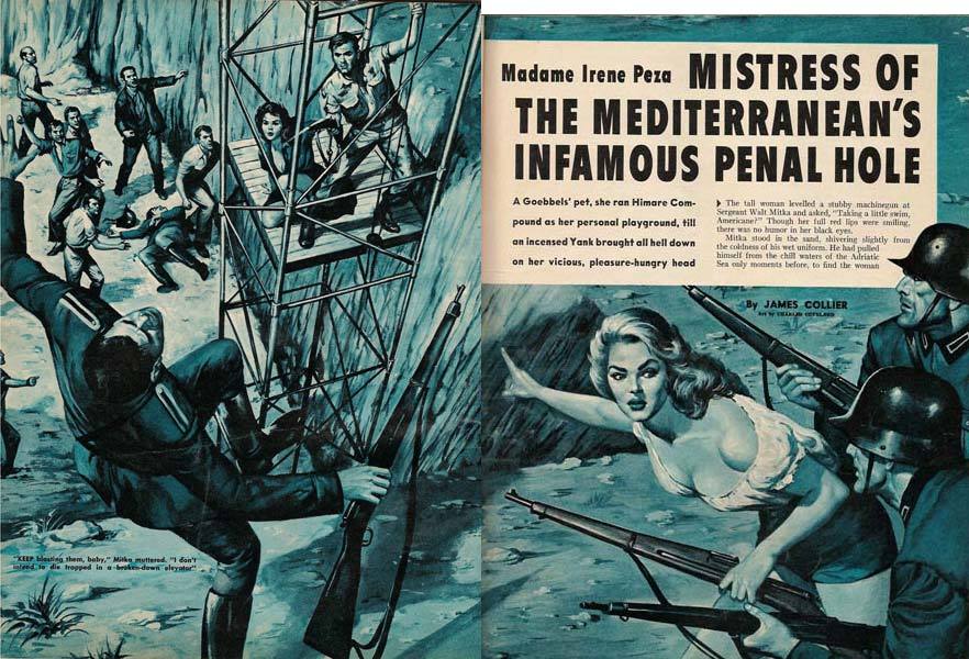 notpulpcovers:  Mistress of The Mediterranean’s Infamous Penal Hole