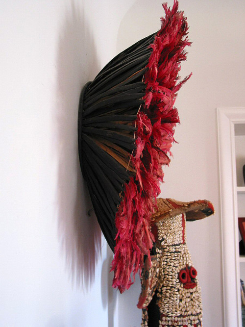 Cameroon Red feather Headdress