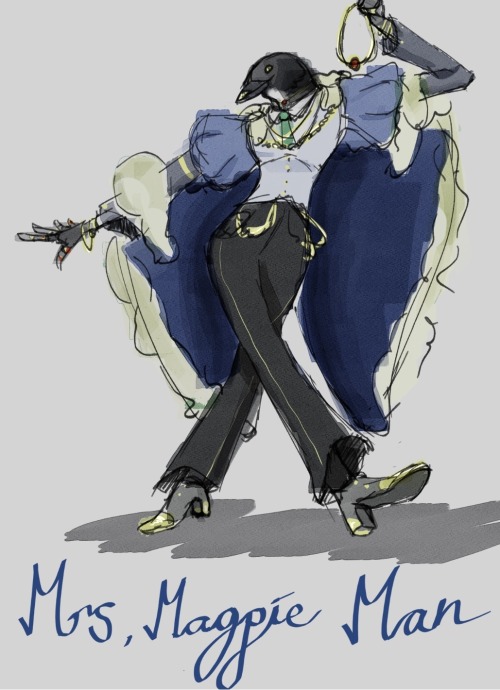 Mrs Magpie Man