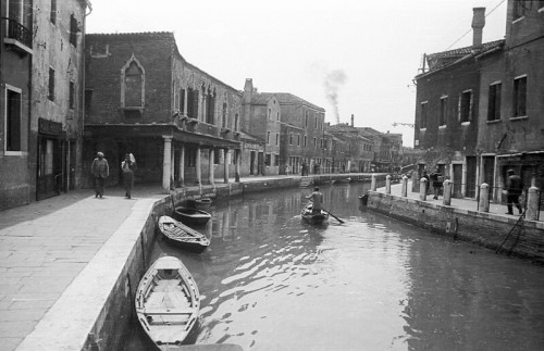  Canal at Murano, Venice, Italy, 1932