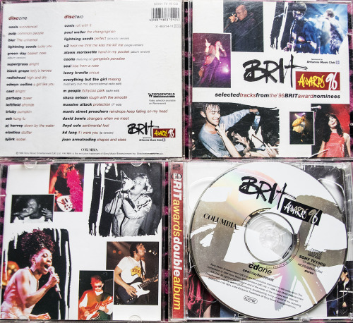 Brit Awards 96 compilation CD featuring Green Day’s “Basket Case”